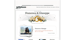 Desktop Screenshot of newlyweds.lemienozze.it