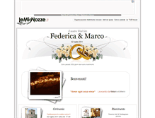 Tablet Screenshot of emmeffe.lemienozze.it