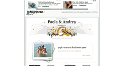 Desktop Screenshot of andrea-paola-lara.lemienozze.it