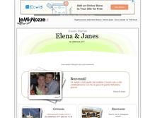 Tablet Screenshot of elenaejanes.lemienozze.it