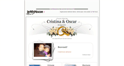 Desktop Screenshot of cristinaeoscar.lemienozze.it