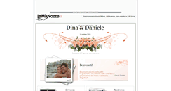 Desktop Screenshot of dinaedani.lemienozze.it