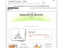 Tablet Screenshot of annaritaesaverio.lemienozze.it