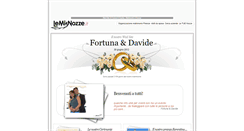 Desktop Screenshot of davide-e-nella.lemienozze.it