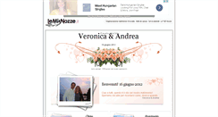 Desktop Screenshot of andrea-vero.lemienozze.it