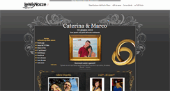 Desktop Screenshot of caterinaemarco.lemienozze.it