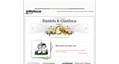 Desktop Screenshot of danielaegianluca.lemienozze.it